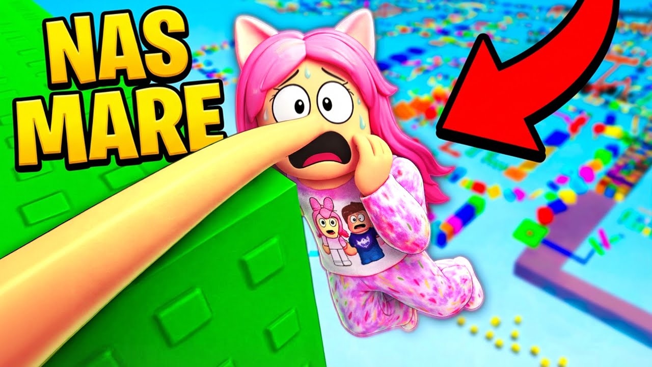 OBBY, dar NASUL MEU e un HOTDOG...