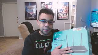TP LINK Archer A7 AC1750 Unboxing