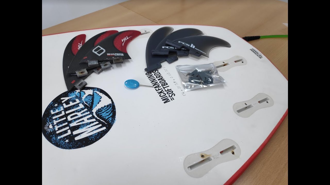 Cómo poner adaptadores FCSII en tu tabla de surf