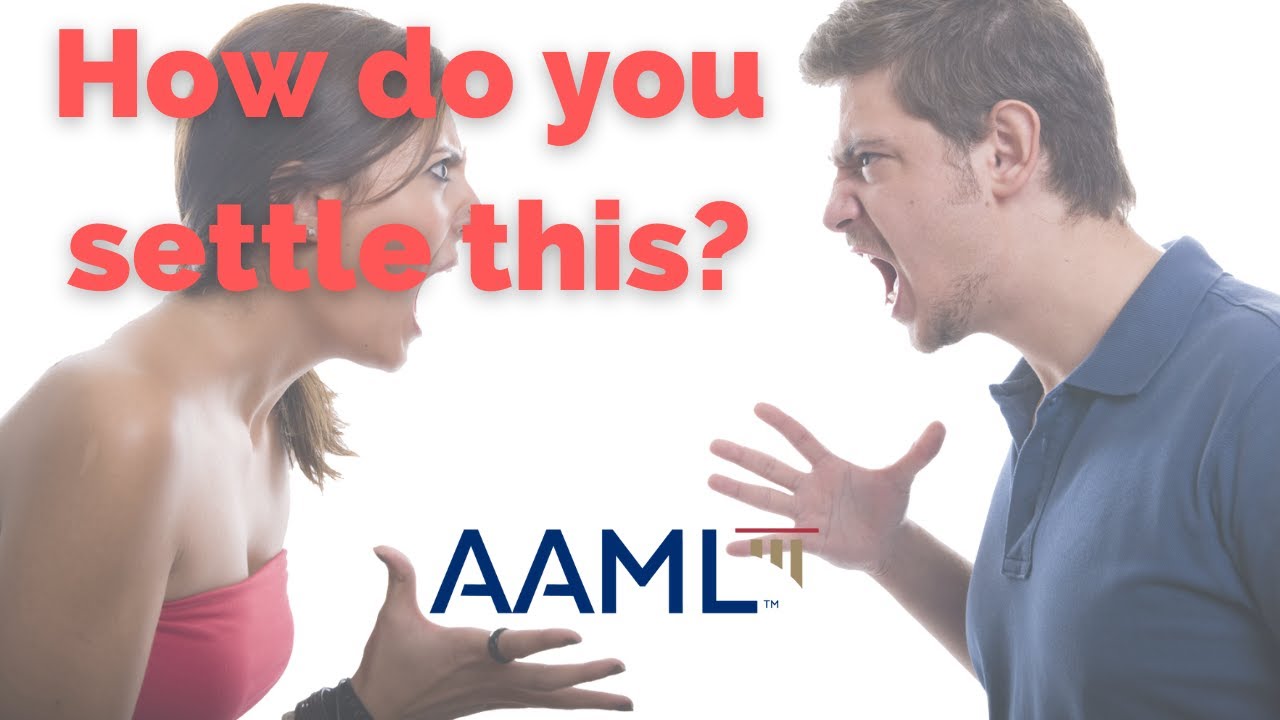 How to Settle When Parties Hate Each Other? AAML Communications Initiative