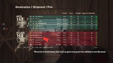 Cheaters & Modders in COD WW2 on PS4, Part 3