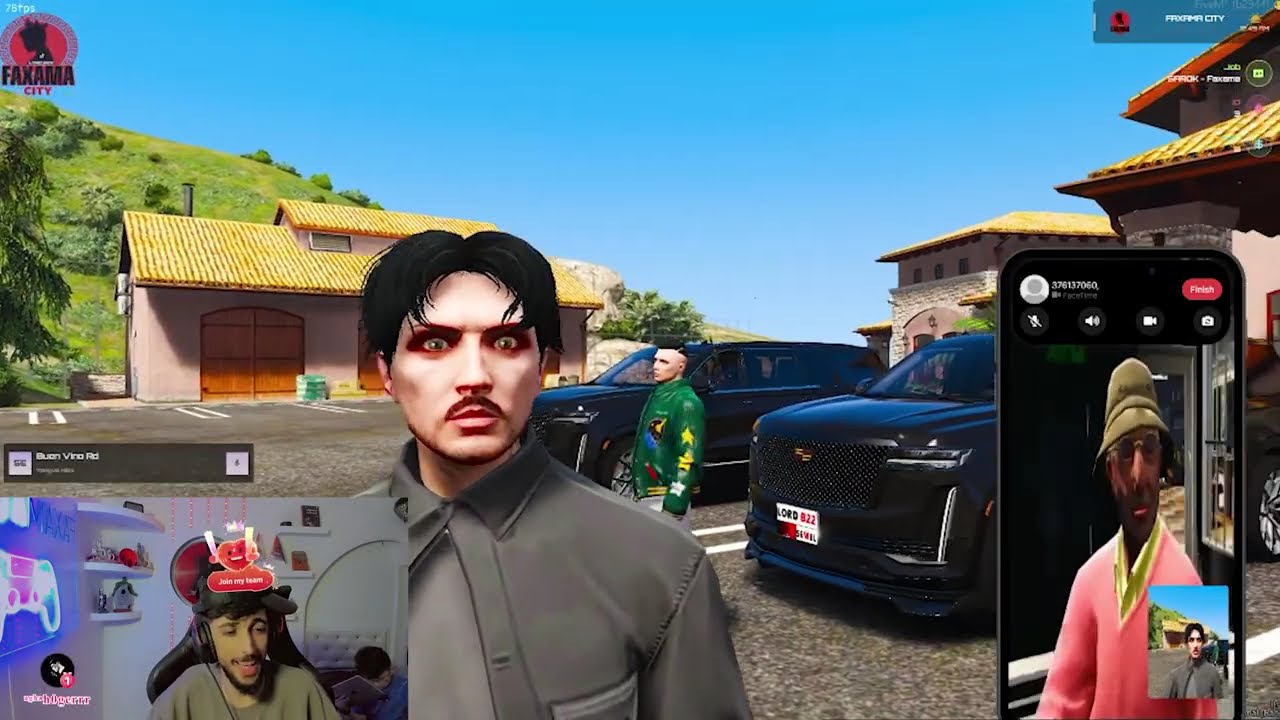كرين و فروتنا ترومبيلا GTA FIVEM FAXAMA CITY