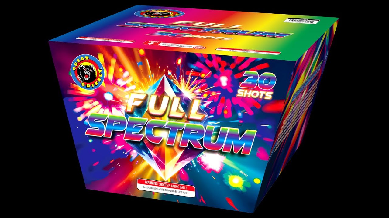 GREAT GRIZZLY | FULL SPECTRUM  30 SHOT BY GREAT GRIZZLY | 500 GRAM CAKES