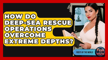 How Do Deep-sea Rescue Operations Overcome Extreme Depths? - Firsts of the World