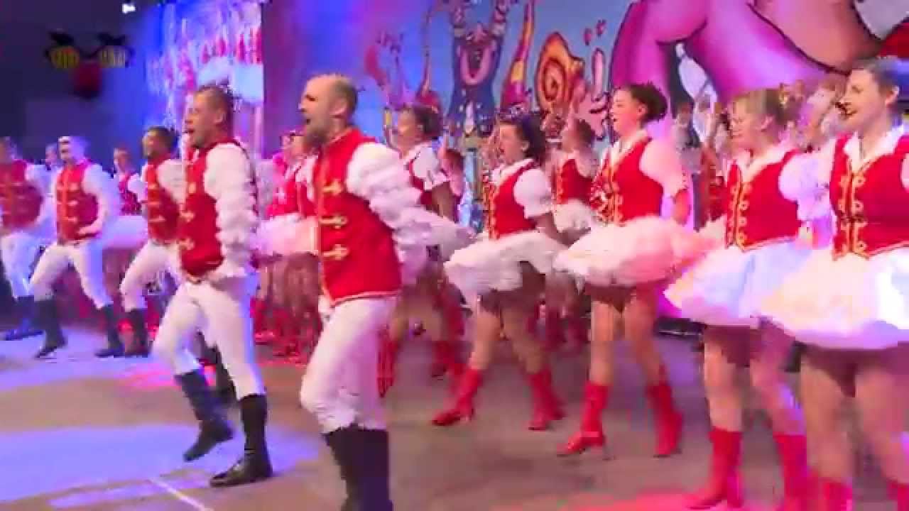 Jubiläumstanz KG Rot Weiß Denklingen bei Arena Alaaf 2015