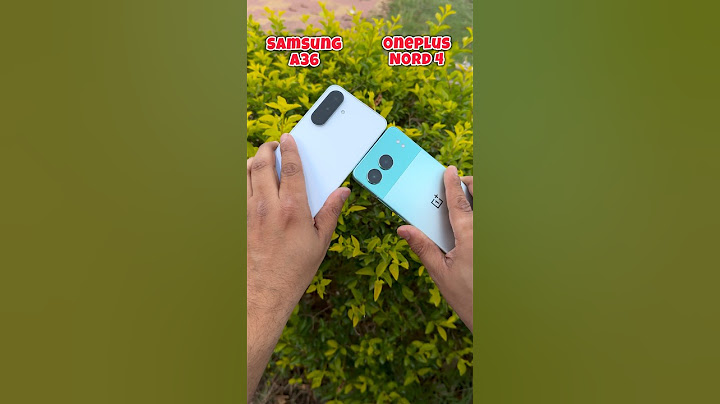 Samsung A36 Vs Oneplus Nord 4 Comparison #shorts