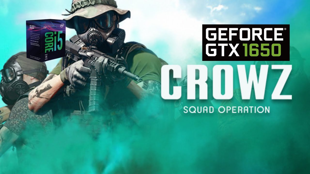 Crowz | GTX 1650 + I5 9400f | High 1080p test Gameplay (No Commentary)