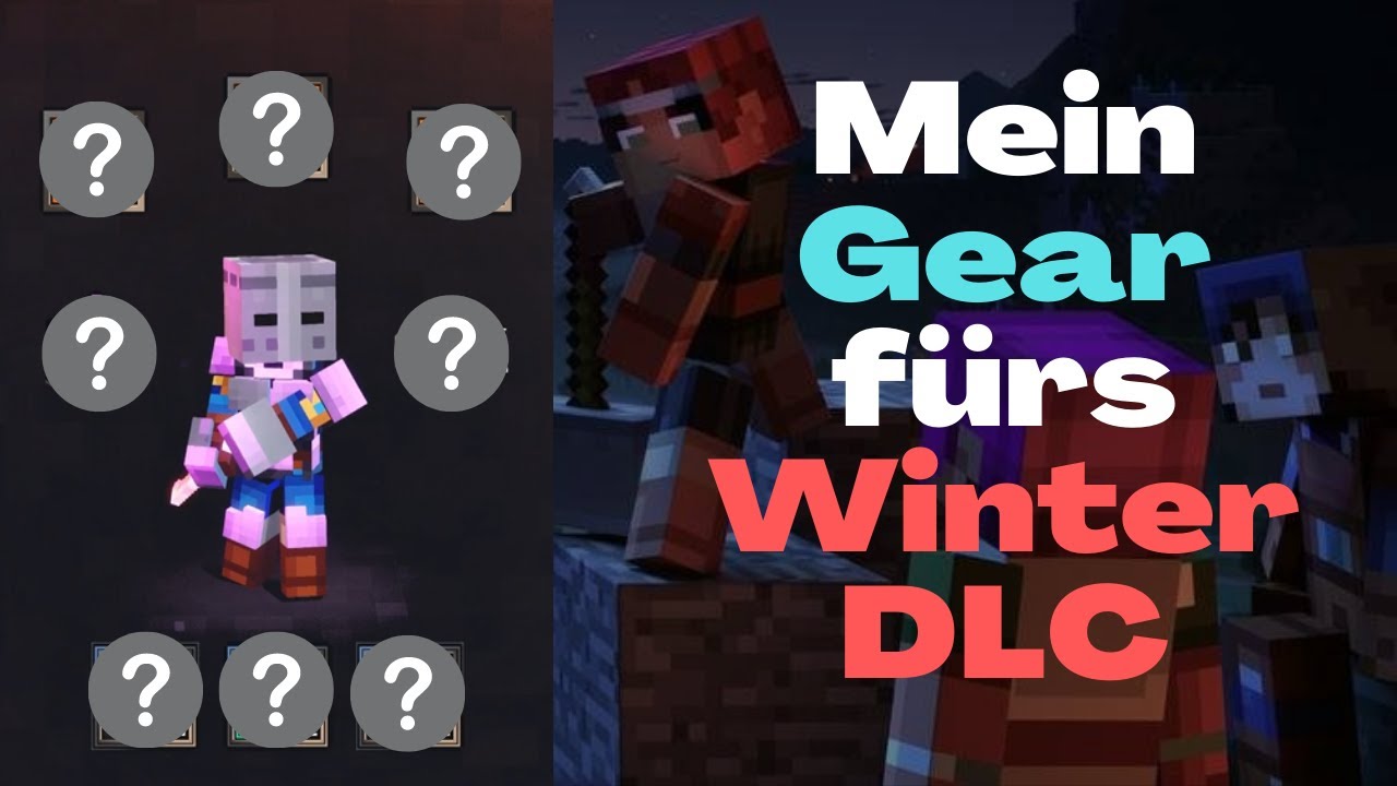 Meine beste Ausrüstung fürs Creeping Winter DLC | Minecraft Dungeons