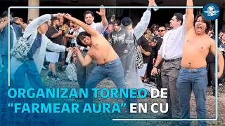Batallas de aura llegan a CU; estudiantes se enfrentan con “six seven”, bailes y acrobacias
