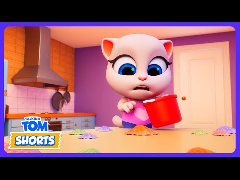 Talking Tom Shorts - Un crabe caché dans le seau ! 🦀 | Dessins Animés | WildBrain Ferme