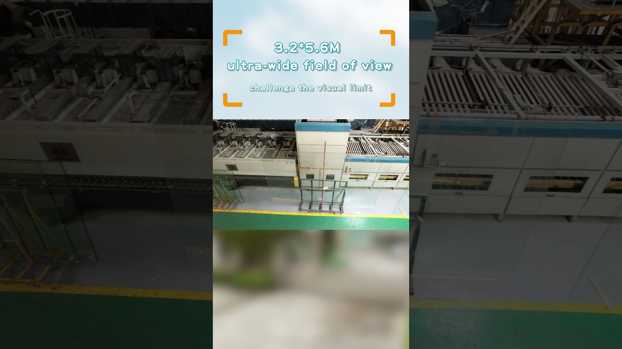 Freshly tempered, Big glass, big view. 