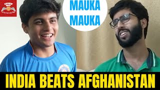 India Wins Against Afghanistan India Vs Afghanistan World Cup 2019 Crown Cricket Ka