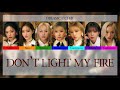 드림캐쳐 (Dreamcatcher) -  Don't light my fire [Color Coded Thaisub]
