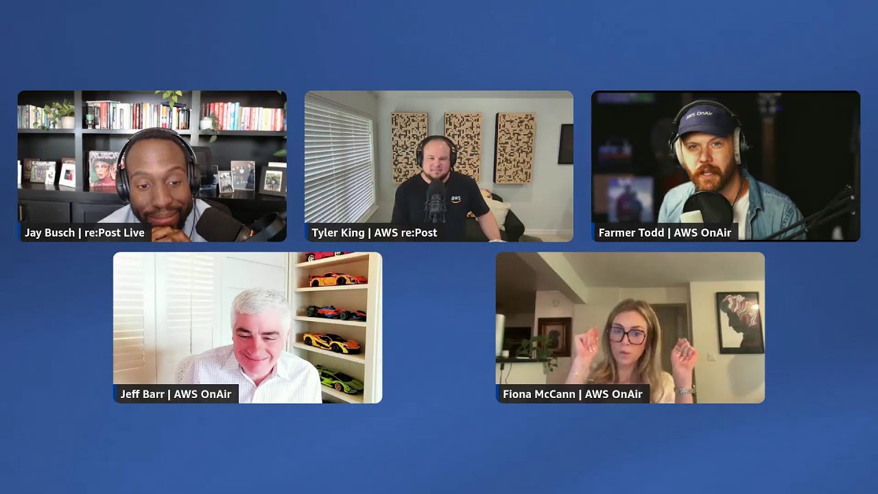 Join us to demo LaserWeeder, automonous tractors, Interconnect and more! AWS OnAir S07Ep11