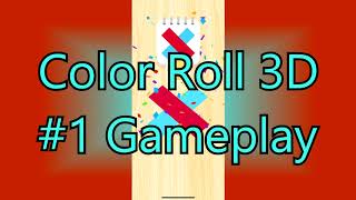 Color Roll Gameplay #1 Fun iOS game! screenshot 1