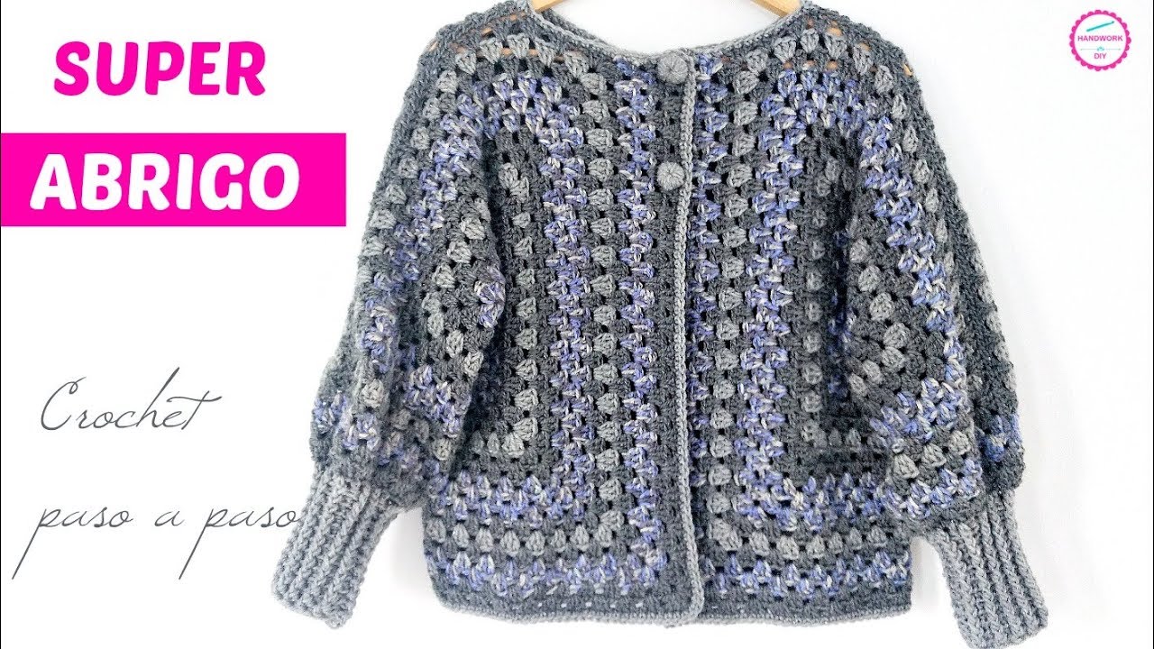 COMO TEJER JERSEY CROCHET CON 2 HEXAGONOS YouTube