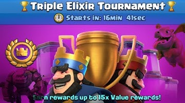 Clash Royale Best Triple Elixir Deck 2021 | Triple Elixir Tournament | Clash With Epic