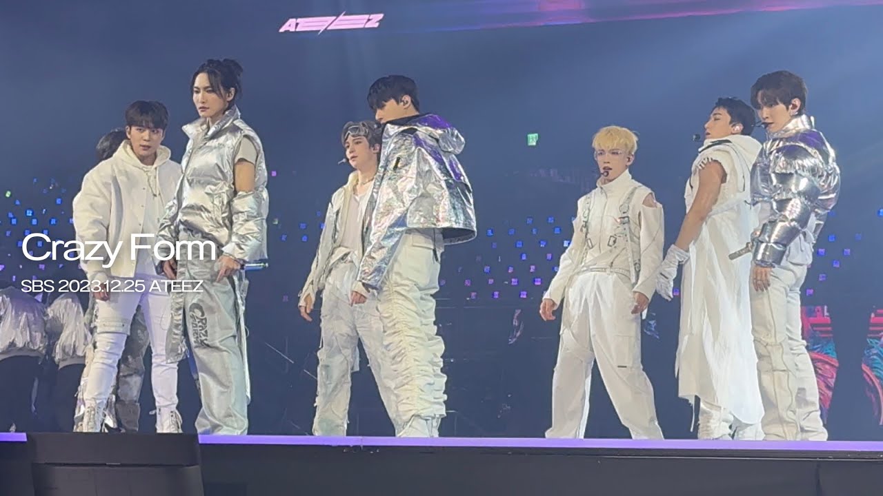 ATEEZ] Crazy Form [2023 SBS Gayo Daejeon 12/25] - YouTube