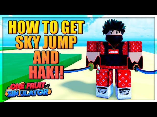 How To Get Haki and Geppo in One Fruit Simulator 