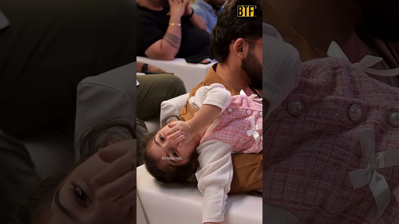 Roshan Basheer Daughter Ayat Cute Moment at Rachel Movie Trailer Launch Event | BTF Productions