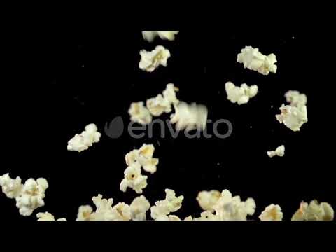 Popcorn Explosion Slow Motion | Stock Footage - Envato elements