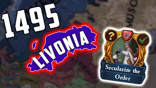 Livonia has one of the MOST ENJOYABLE Mission Trees in EU4