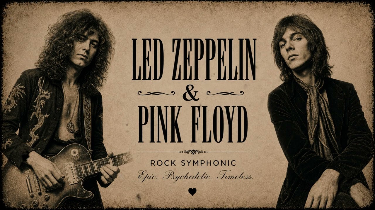 Pink Floyd & Led Zeppelin – Lost 1975 Progressive Rock Symphony