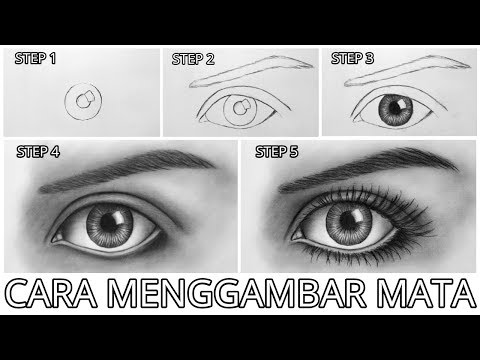 Video: Cara Menarik Mata Dengan Pensil