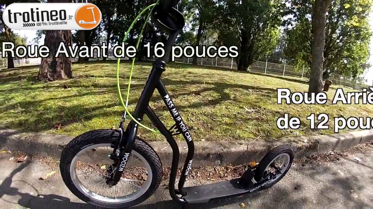 Yedoo Wzoom Trottinette Pour Enfants à Partir De 6 Ans Et Plus De 120