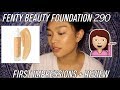 FENTY BEAUTY FOUNDATION 290 FIRST IMPRESSIONS + REVIEW