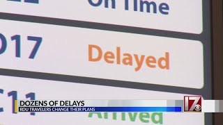 Holiday travel woes: Cancellations, delays continue for flyers at RDU