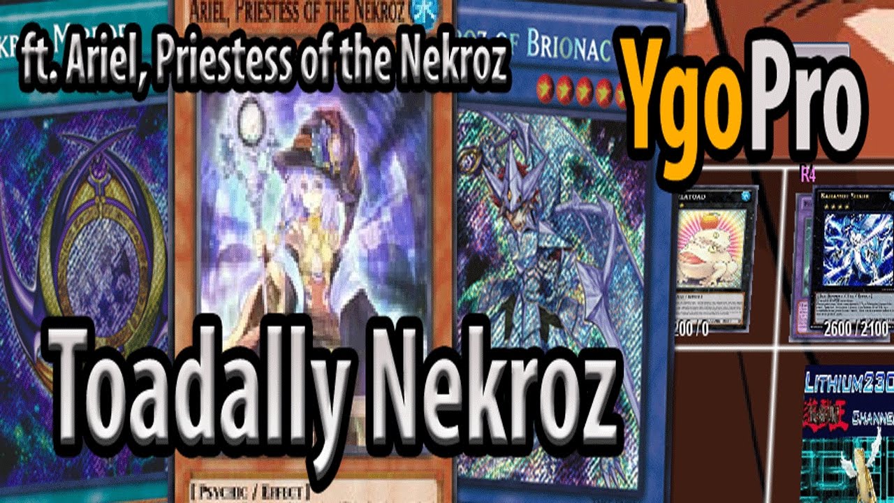 Toadally Nekroz ft. Ariel (YgoPro) - YES! I can search Shuri.. Oh wait, nvm =3