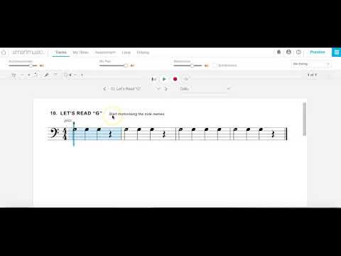10. Let's Read G - Cello
