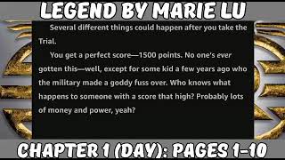 Legend by Marie Lu (Chapter 1 DAY)
