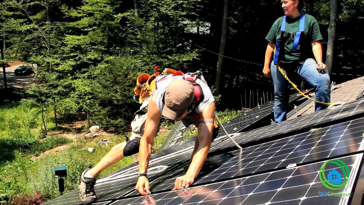 Solar Panel Installation - YouTube