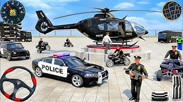 Police Car Chase Simulator 3D Game - Real Cop Cars Driving Simulator 2025 - Android GamePlay