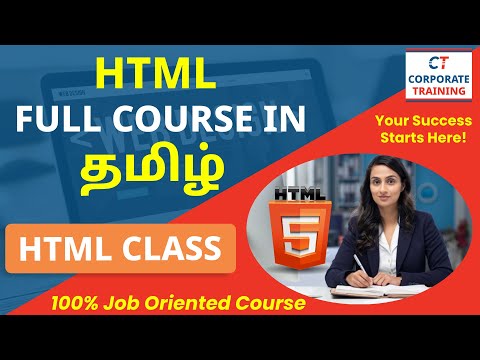 Learn HTML Class  Attribute in Tamil | IT Full Courses in Tamil - Session 20