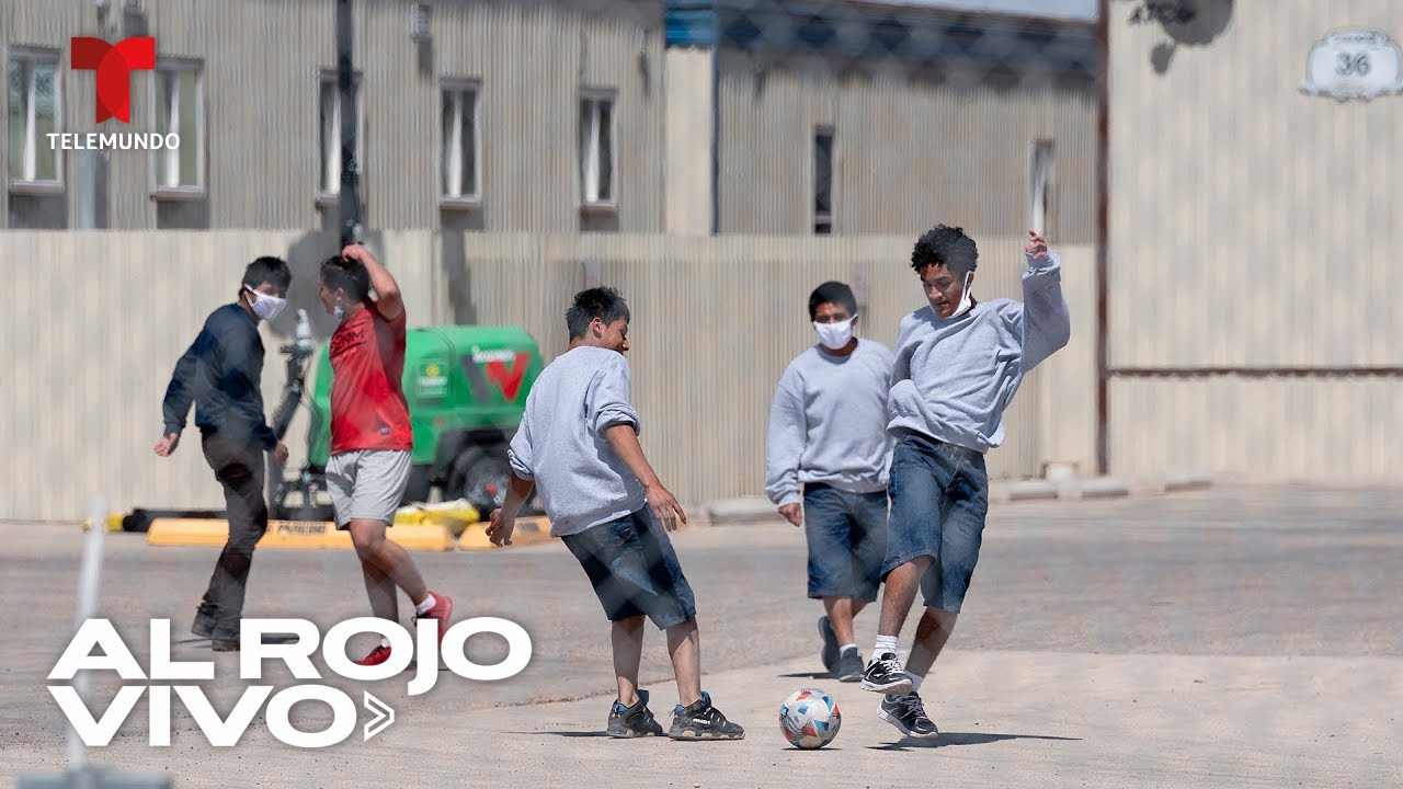 Muestran cómo es un centro de procesamiento de niños migrantes en Texas