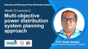 Lec 27: Multi-objective power distribution system planning approach