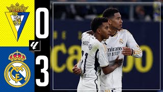 Cádiz CF 0-3 Real Madrid | HIGHLIGHTS | LaLiga 2023/24 image