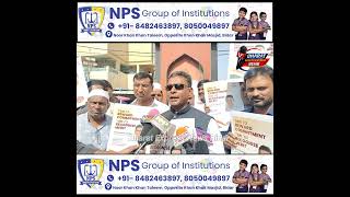 Bidar Gawan Chowk ke Paas Protest, Rizwan Arshad ko Karnataka Cabinet mein Shamil Karne ki Maang..