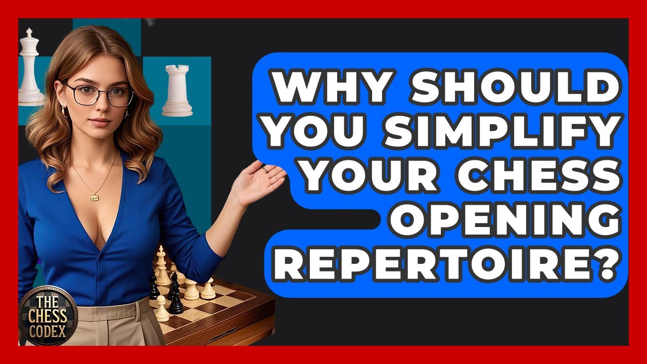 Why Should You Simplify Your Chess Opening Repertoire? - The Chess Codex