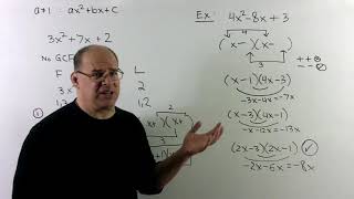 INTALG 5.4:  Factoring Quadratic Polynomials