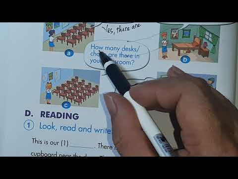 Video Bài tập tiếng Anh lớp 3 Unit 14 ARE THERE ANY POSTERS... - YouTube