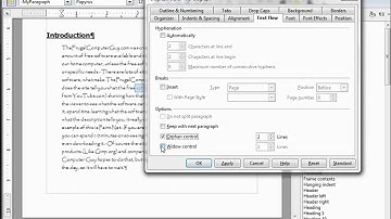LibreOffice-Writer (30) Paragraph Styles part 2