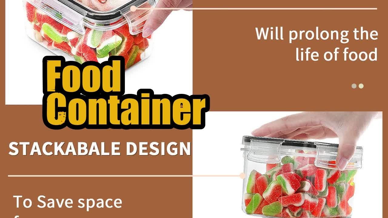 Review Organize Your Kitchen with Praki Airtight Food Storage Container Set