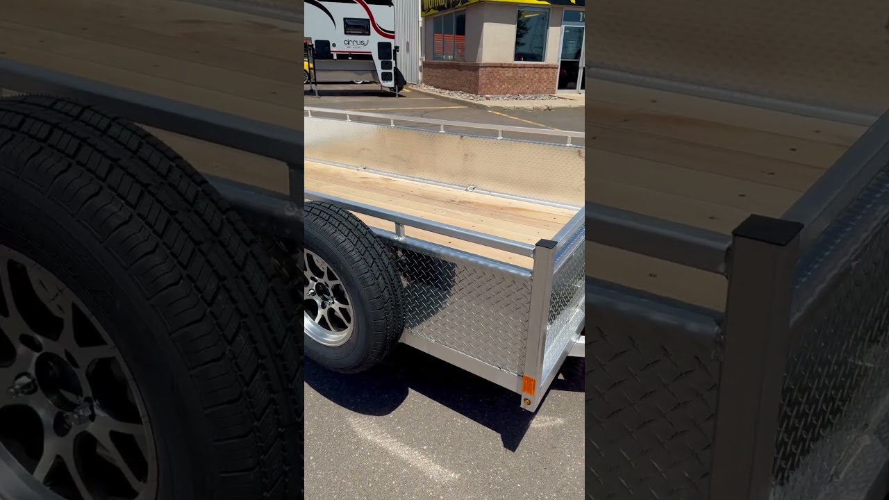 ENBECK 6’ X 12’ UTILITY TRAILER. 