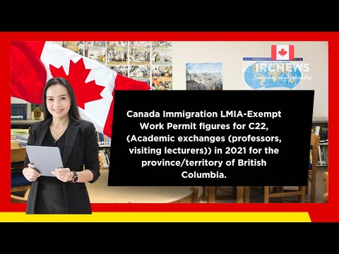 2021 Canada Immigration: C22 LMIA-Exempt Work Permits in BC for Professors & Visiting Lecturers