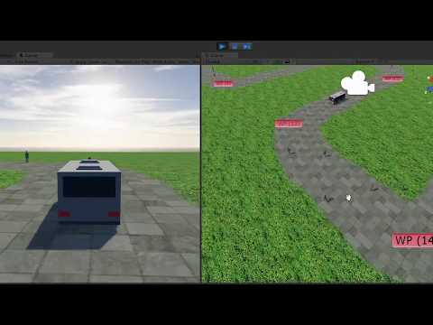 Auto-drive vehicle in Unity3D