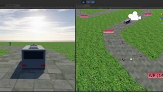 Celebrity Auto-drive vehicle in Unity3D Wealth